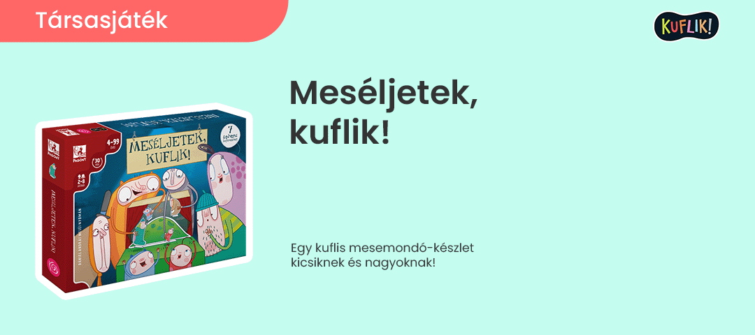 Izgalmas társasjáték a Kuflik sorozatból
