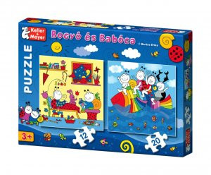 Bogyó és Babóca - Szivárványhal - Puzzle