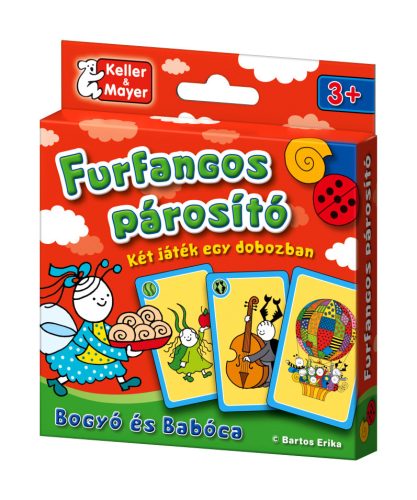 Bogyó és Babóca - Furfangos párosító - kártyajáték