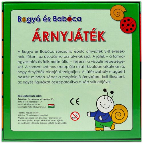 Bogyó és Babóca - Árnyjáték fejlesztő játék